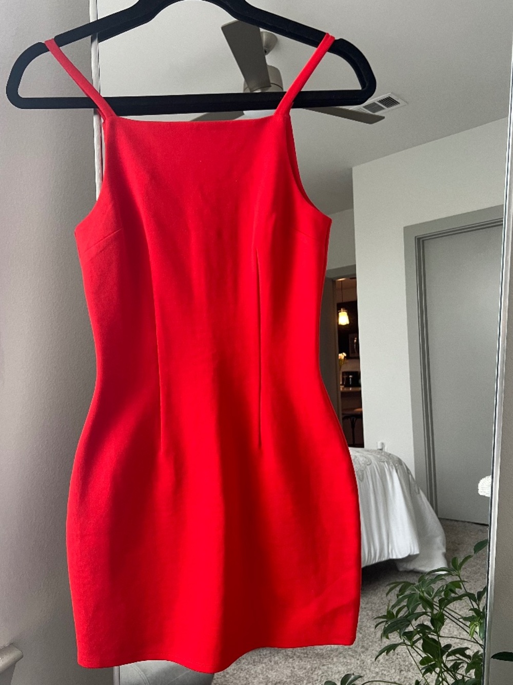 Revolve by the way. Red Bodycon Mini Dress: XS